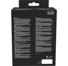 Verpackung der 3M Peltor Kapselgehörschützer mit Produktinformationen und Umweltzeichen