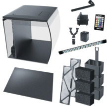 Fluval Flex Aquarium Set mit Filter, LED Beleuchtung, Pumpe und Zubehör