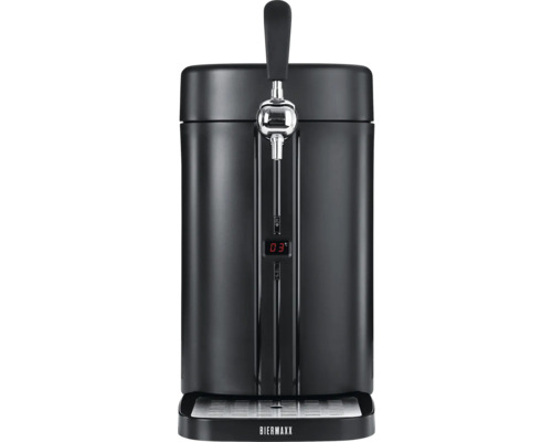 Bierzapfanlage mit Temperaturanzeige