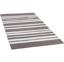 Gestreifter Teppich für den Innenbereich