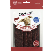 Dokas getrocknetes Lammfleisch für Hunde, wiederverschließbare Verpackung
