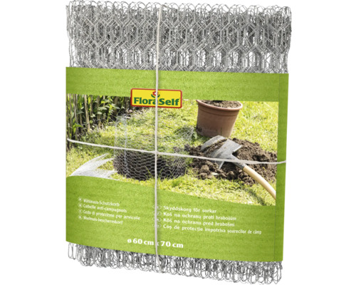 Wühlmausschutzkorb mit den Maßen 60 cm x 70 cm zum Schutz vor Wühlmäusen