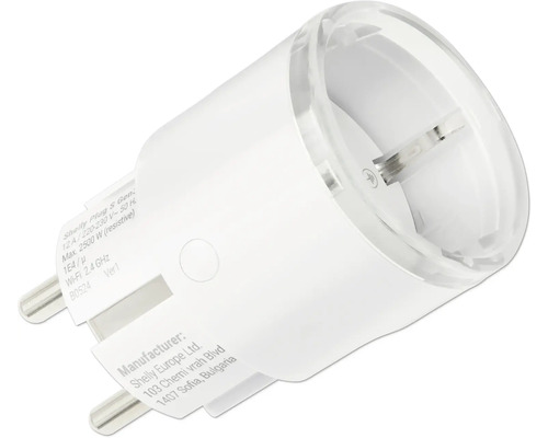 Shelly Smart Plug S, intelligente Steckdose für den Innenbereich
