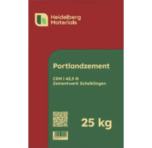 Portlandzement CEM I 42,5 N, 25 Kilogramm