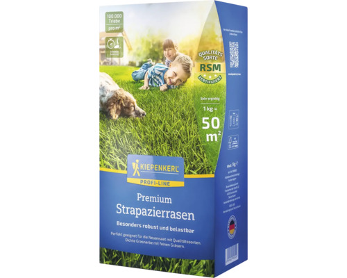 Kiepenkerl Premium Strapazierrasen Packung für strapazierfähigen Rasen