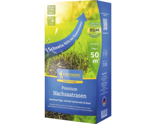 Kiepenkerl Premium Nachsaatrasen Packung für die Rasenerneuerung