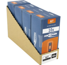 Ansman A27 Batterie, 12 Volt, 40er Pack