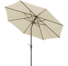 Geöffneter Sonnenschirm mit Gestell