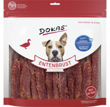 DOKAS Entenbrust in Scheiben für Hunde, wiederverschliessbare Verpackung