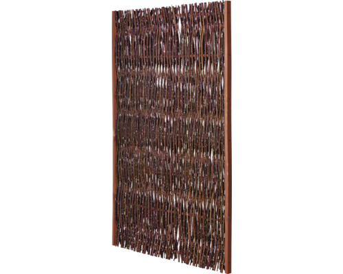 Weidenzaun als Sichtschutz