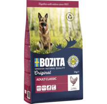 Bozita Adult Classic Trockenfutter mit Huhn für Hunde, 3 Kilogramm