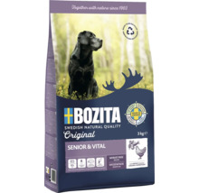 Bozita Senior und Vital Hundefutter mit Huhn und Superfoods, 3 Kilogramm
