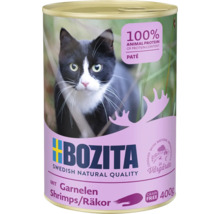 Bozita Katzennassfutter mit Garnelen, 400 Gramm Dose