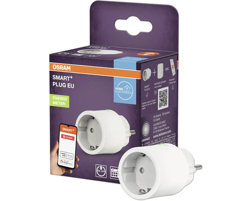 Osram Smart+ Stecker EU mit Energiezähler in Produktverpackung