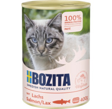 Bozita Katzennassfutter mit Lachs, 400 Gramm Dose