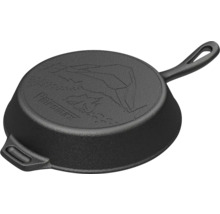 Gusseisenpfanne mit Griff und Petromax Logo