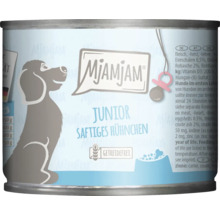 Mjamjam Junior Saftiges Hühnchen Hundenassfutter in Konservendose