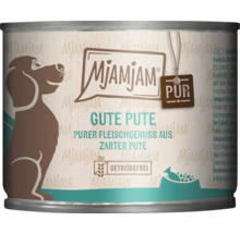 Mjamjam Hundenassfutter mit Pute in Dose