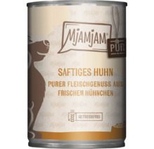 Mjamjam Hundenassfutter mit saftigem Huhn in Dose