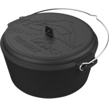 Petromax Feuertopf aus Gusseisen mit Deckel und Henkel