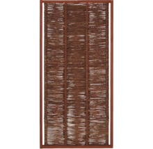 Weidenzaun-Element mit Holzrahmen