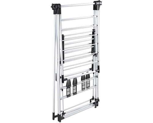 Wäscheständer aus Metall mit Kleiderbügelhalterungen