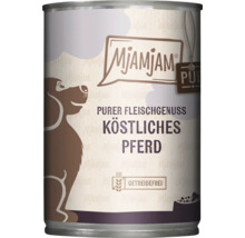 Mjamjam Hundenassfutter Pferd in Konservendose