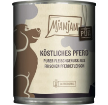 Mjamjam Hundefutter Pferd in Konservendose