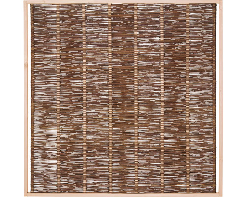 Bambusmatte mit Holzrahmen