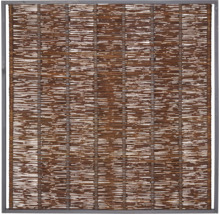 Weidenzaunelement mit Rahmen