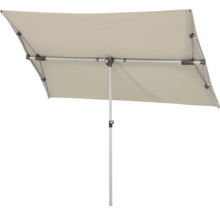 Rechteckiger Sonnenschirm mit Metallgestell