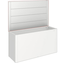 Blumenkasten mit Rankgitter