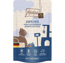 Mjamjam Quetschie Zarte Ente Katzenfutter