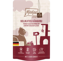 Mjamjam Katzenfutter Quetschie Delikates Känguru