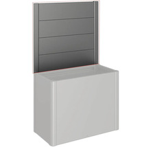 Sichtschutzzaun mit Pflanzkasten