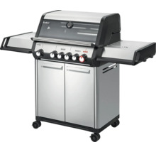 Enders Gasgrill mit vier Brennern, Seitenablagen und Unterschrank