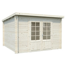 Holzgartenhaus mit Doppeltür