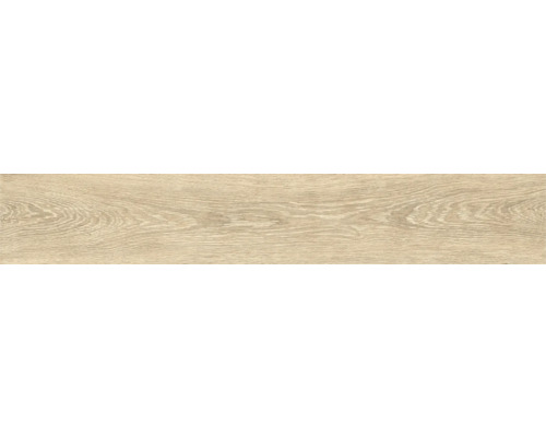 Helle Bodenfliese mit Holzoptik