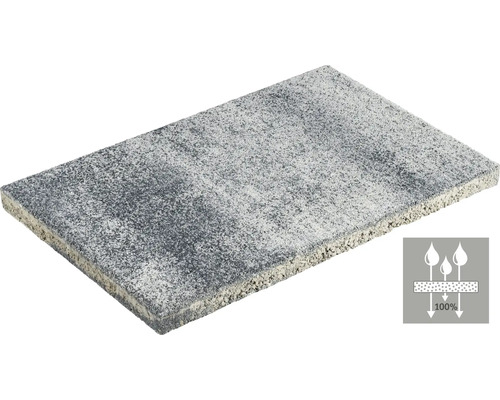 Betonpflasterstein mit Wasserdurchlässigkeitssiegel