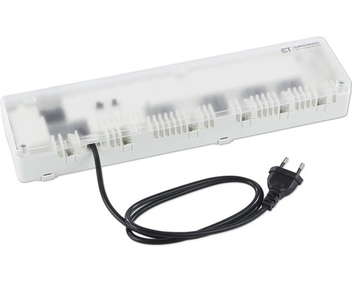 Eurotronic Fußbodenheizungsaktor FHA-301 700301 Eurotronic Heizkörperregler mit Stromkabel