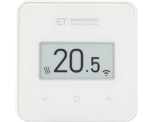 Eurotronic Raumthermostat Set für Fußbodenheizung 4er Set + 1 Verteiler 700308 Eurotronic Heizkörperthermostat mit digitaler Anzeige