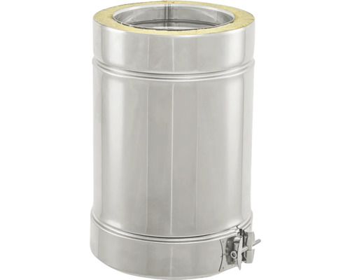 Edelstahl-Ofenrohr mit Wärmedämmung