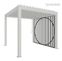Pergola mit Windschutz