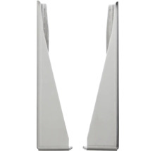 Zwei Badregale zur Wandmontage.