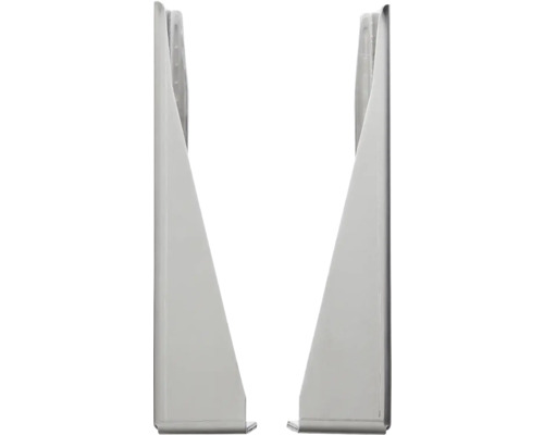 Zwei Badregale zur Wandmontage.