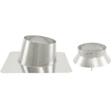 Edelstahl-Dachdurchführung für Ofenrohre