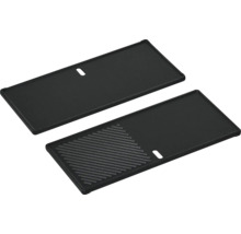 Zwei Grillplatten für den Grill