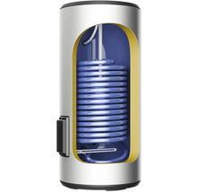 Querschnitt eines Warmwasserspeichers mit Heizspirale