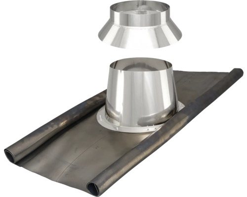 Dachdurchführung aus Blei und Edelstahl für Dächer