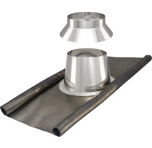 Dachdurchführung aus Blei mit Aufsatz für die Dachentlüftung